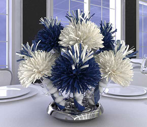 Blue Centerpiece