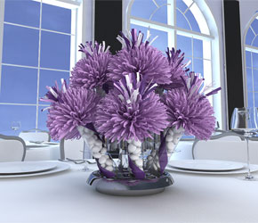 Lavender Centerpiece