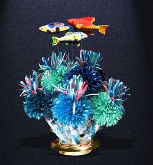 Ocean Theme Bat Mitzvah Centerpiece