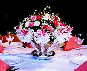 Floral Wedding Centerpieces