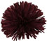 Burgundy Pompom