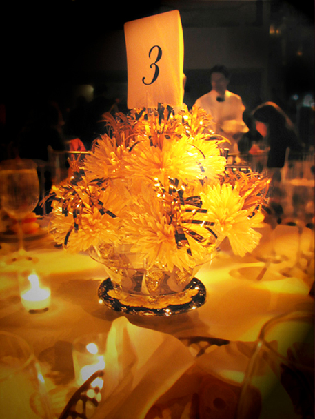 Elegant Candlelight Wedding With Wanderfuls Centerpieces For Matt And Sarah.