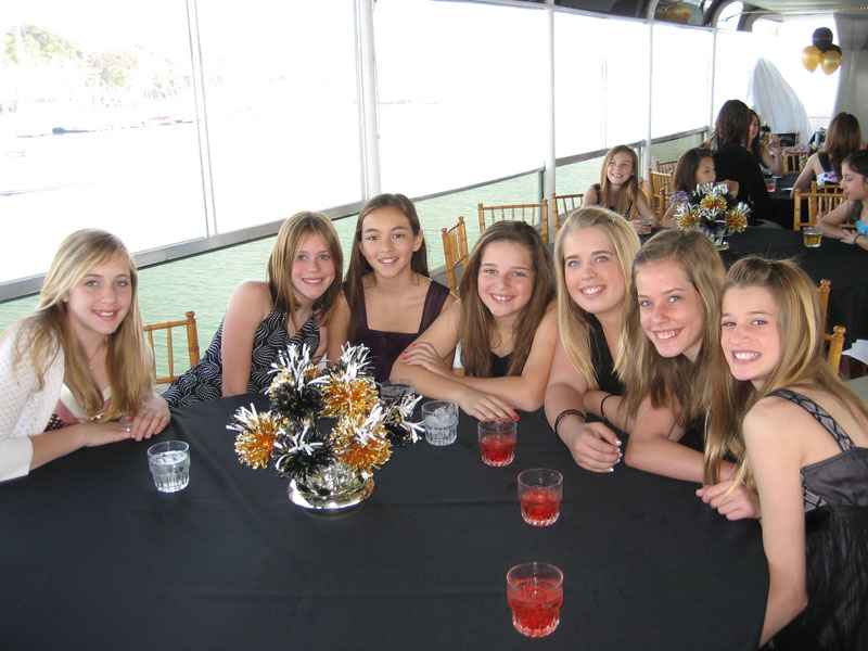 Sweet 16 Party With Black And Gold Wanderfuls.